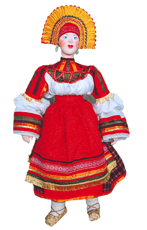 Орловская губерния, народная кукла