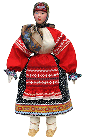 Московская Губерния - народная кукла