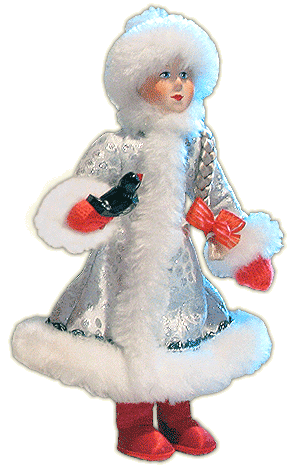 снегурочка, народная кукла