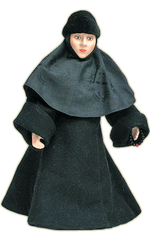 Монахиня, народная кукла