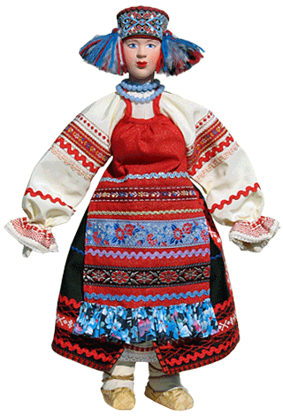 Орловская губерния - народная кукла
